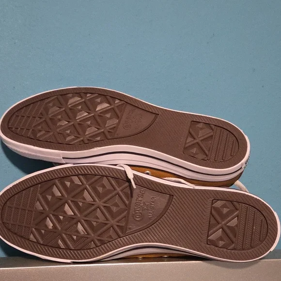 Converse Chuck Taylor All Star Hi Canvas Sneaker 'Wheat/White' A09971C Mustard - Picture 10 of 14